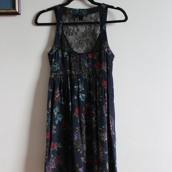 Y2K Butter Goods Floral Lace Babydoll Dress Medium - Picture 4 of 10